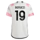 Juventus FC Fodboldtrøjer 2023-24 Leonardo Bonucci #19 Udebanetrøje Mænd