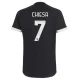 Juventus FC Fodboldtrøjer Federico Chiesa #7 2023-24 Tredjetrøje Mænd