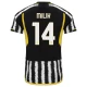 Juventus FC Milik #14 Fodboldtrøjer 2023-24 Hjemmebanetrøje Mænd