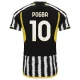 Juventus FC Paul Pogba #10 Fodboldtrøjer 2023-24 Hjemmebanetrøje Mænd