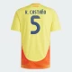 K. Castano #5 Colombia Fodboldtrøjer Copa America 2024 Hjemmebanetrøje Mænd