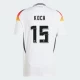 Koch #15 Tyskland Fodboldtrøjer EM 2024 Hjemmebanetrøje Mænd
