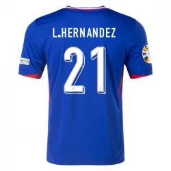 L. Hernandez #21 Frankrig Fodboldtrøjer EM 2024 Hjemmebanetrøje Mænd