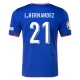 L. Hernandez #21 Frankrig Fodboldtrøjer EM 2024 Hjemmebanetrøje Mænd