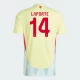 Laporte #14 Spanien Fodboldtrøjer EM 2024 Udebanetrøje Mænd