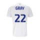 Leeds United Gray #22 Fodboldtrøjer 2023-24 Hjemmebanetrøje Mænd