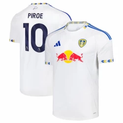 Leeds United Piroe #10 Fodboldtrøjer 2025-26 Hjemmebanetrøje Mænd