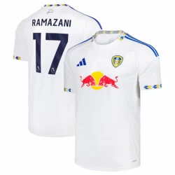 Leeds United Ramazani #17 Fodboldtrøjer 2025-26 Hjemmebanetrøje Mænd