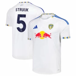 Leeds United Struijk #5 Fodboldtrøjer 2025-26 Hjemmebanetrøje Mænd