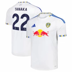 Leeds United Tanaka #22 Fodboldtrøjer 2025-26 Hjemmebanetrøje Mænd