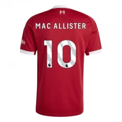 Liverpool FC Alexis Mac Allister #10 Fodboldtrøjer 2025-26 Hjemmebanetrøje Mænd