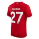 Liverpool FC Darwin #27 Fodboldtrøjer 2023-24 Hjemmebanetrøje Mænd