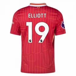 Liverpool FC Elliott #19 Fodboldtrøjer 2024-25 Hjemmebanetrøje Mænd