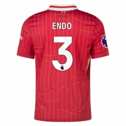 Liverpool FC Endo #3 Fodboldtrøjer 2024-25 Hjemmebanetrøje Mænd