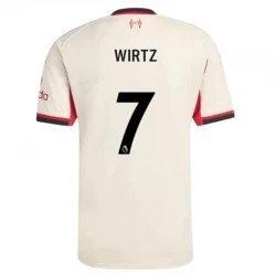 Liverpool FC Fodboldtrøjer 2025-26 Florian Wirtz #7 Udebanetrøje Mænd