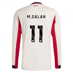 Liverpool FC Fodboldtrøjer 2025-26 Mohamed Salah #11 Udebanetrøje Mænd Lange Ærmer