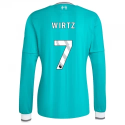Liverpool FC Fodboldtrøjer Florian Wirtz #7 2025-26 Tredjetrøje Mænd Lange Ærmer