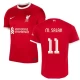 Liverpool FC Mohamed Salah #11 Fodboldtrøjer 2023-24 UCL Hjemmebanetrøje Mænd