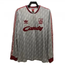 Liverpool FC Retro Trøje 1989-91 Udebane Mænd Lange Ærmer