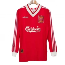 Liverpool FC Retro Trøje 1995-96 Hjemmebane Mænd Lange Ærmer