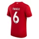Liverpool FC Thiago #6 Fodboldtrøjer 2023-24 Hjemmebanetrøje Mænd