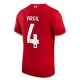 Liverpool FC Virgil van Dijk #4 Fodboldtrøjer 2023-24 Hjemmebanetrøje Mænd