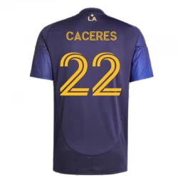 Los Angeles Galaxy Fodboldtrøjer 2025-26 Caceres #22 Udebanetrøje Mænd