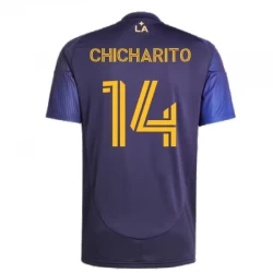 Los Angeles Galaxy Fodboldtrøjer 2025-26 Chicharito #14 Udebanetrøje Mænd