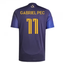 Los Angeles Galaxy Fodboldtrøjer 2025-26 Gabriel Pec #11 Udebanetrøje Mænd