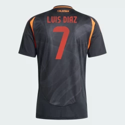 Luis Diaz #7 Colombia Fodboldtrøjer Copa America 2024 Udebanetrøje Mænd