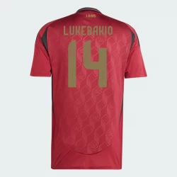 Lukebakio #14 Belgien Fodboldtrøjer EM 2024 Hjemmebanetrøje Mænd