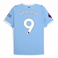 Manchester City Erling Haaland #9 Fodboldtrøjer 2025-26 Hjemmebanetrøje Mænd