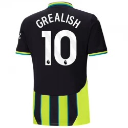 Manchester City Fodboldtrøjer 2024-25 Jack Grealish #10 Udebanetrøje Mænd