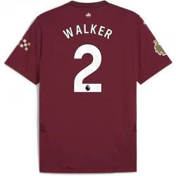 Manchester City Fodboldtrøjer 2024-25 Kyle Walker #2 Udebanetrøje Mænd