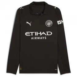 Manchester City Fodboldtrøjer 2025-26 Udebanetrøje Mænd Lange Ærmer