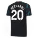 Manchester City Fodboldtrøjer Bernardo Silva #20 2023-24 Tredjetrøje Mænd