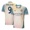Manchester City Fodboldtrøjer Erling Haaland #9 2024-25 Fourthtrøje Mænd