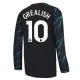 Manchester City Fodboldtrøjer Jack Grealish #10 2023-24 Tredjetrøje Mænd Lange Ærmer