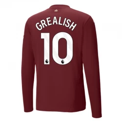 Manchester City Fodboldtrøjer Jack Grealish #10 2024-25 Tredjetrøje Mænd Lange Ærmer