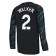 Manchester City Fodboldtrøjer Kyle Walker #2 2023-24 Tredjetrøje Mænd Lange Ærmer