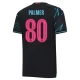 Manchester City Fodboldtrøjer Palmer #80 2023-24 UCL Tredjetrøje Mænd