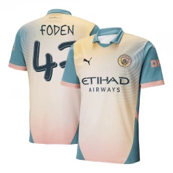 Manchester City Fodboldtrøjer Phil Foden #47 2024-25 Fourthtrøje Mænd