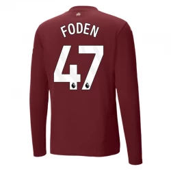 Manchester City Fodboldtrøjer Phil Foden #47 2024-25 Tredjetrøje Mænd Lange Ærmer