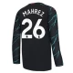 Manchester City Fodboldtrøjer Riyad Mahrez #26 2023-24 Tredjetrøje Mænd Lange Ærmer