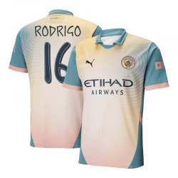 Manchester City Fodboldtrøjer Rodrigo #16 2024-25 UCL Fourthtrøje Mænd