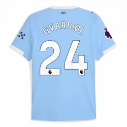 Manchester City Josko Gvardiol #24 Fodboldtrøjer 2025-26 Hjemmebanetrøje Mænd