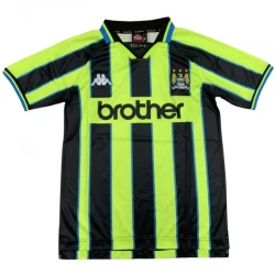 Manchester City Retro Trøje 1998-99 Udebane Mænd
