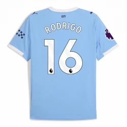 Manchester City Rodrigo #16 Fodboldtrøjer 2025-26 Hjemmebanetrøje Mænd