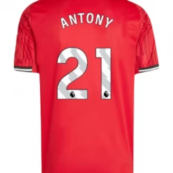 Manchester United Antony #21 Fodboldtrøjer 2025-26 Hjemmebanetrøje Mænd