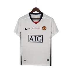 Manchester United Champions League Finale Retro Trøje 2008-09 Udebane Mænd